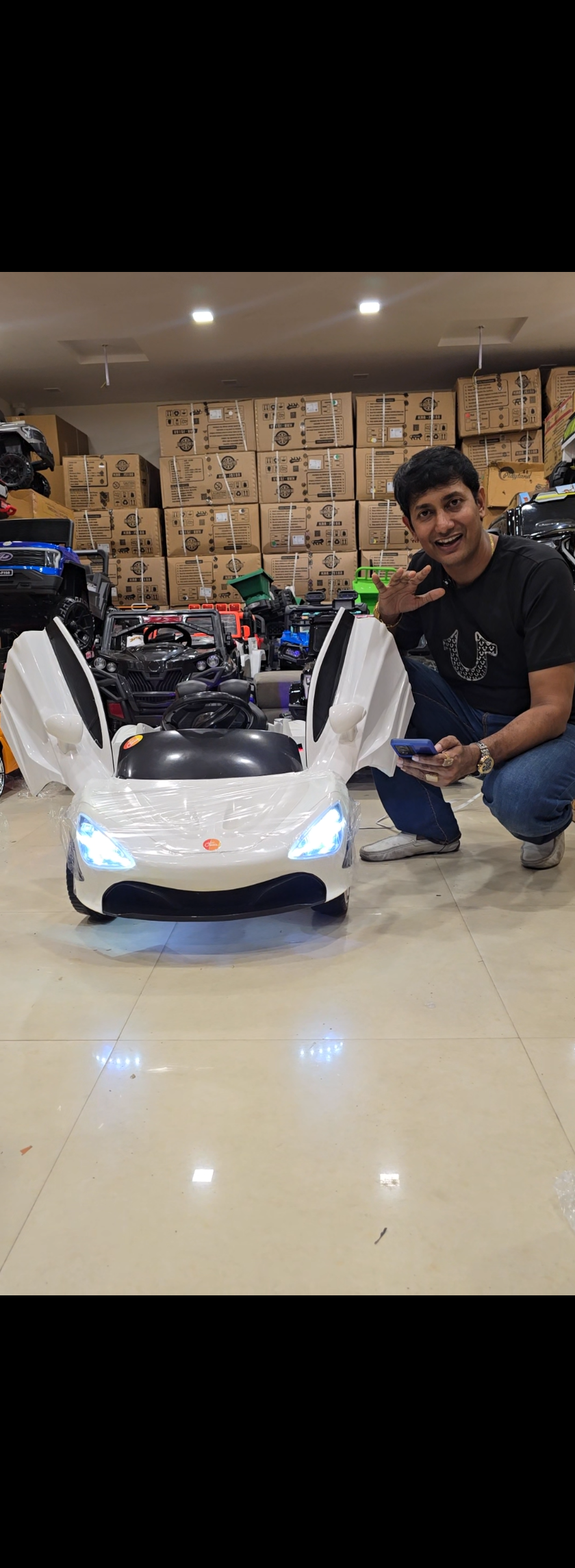 Ferrari Style Rechargeable Battery Operated Car for Boys & Girls.
