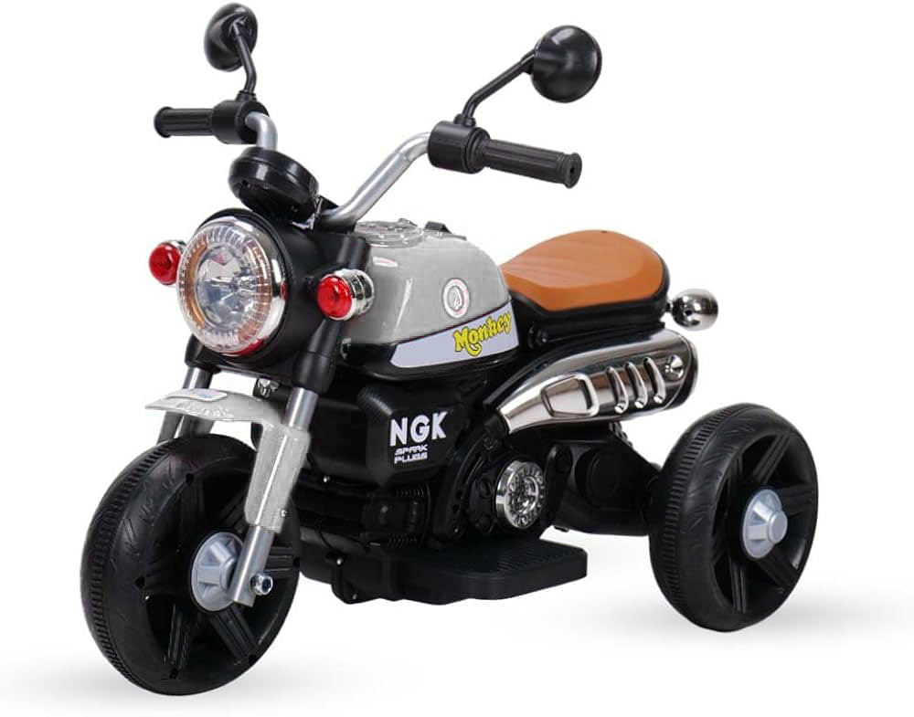 Monkey 3 Wheel Roadster Rechargeable Battery Operated Bike for Kids.